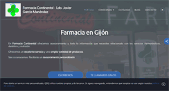 Desktop Screenshot of farmaciasgijon.com