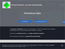 Tablet Screenshot of farmaciasgijon.com